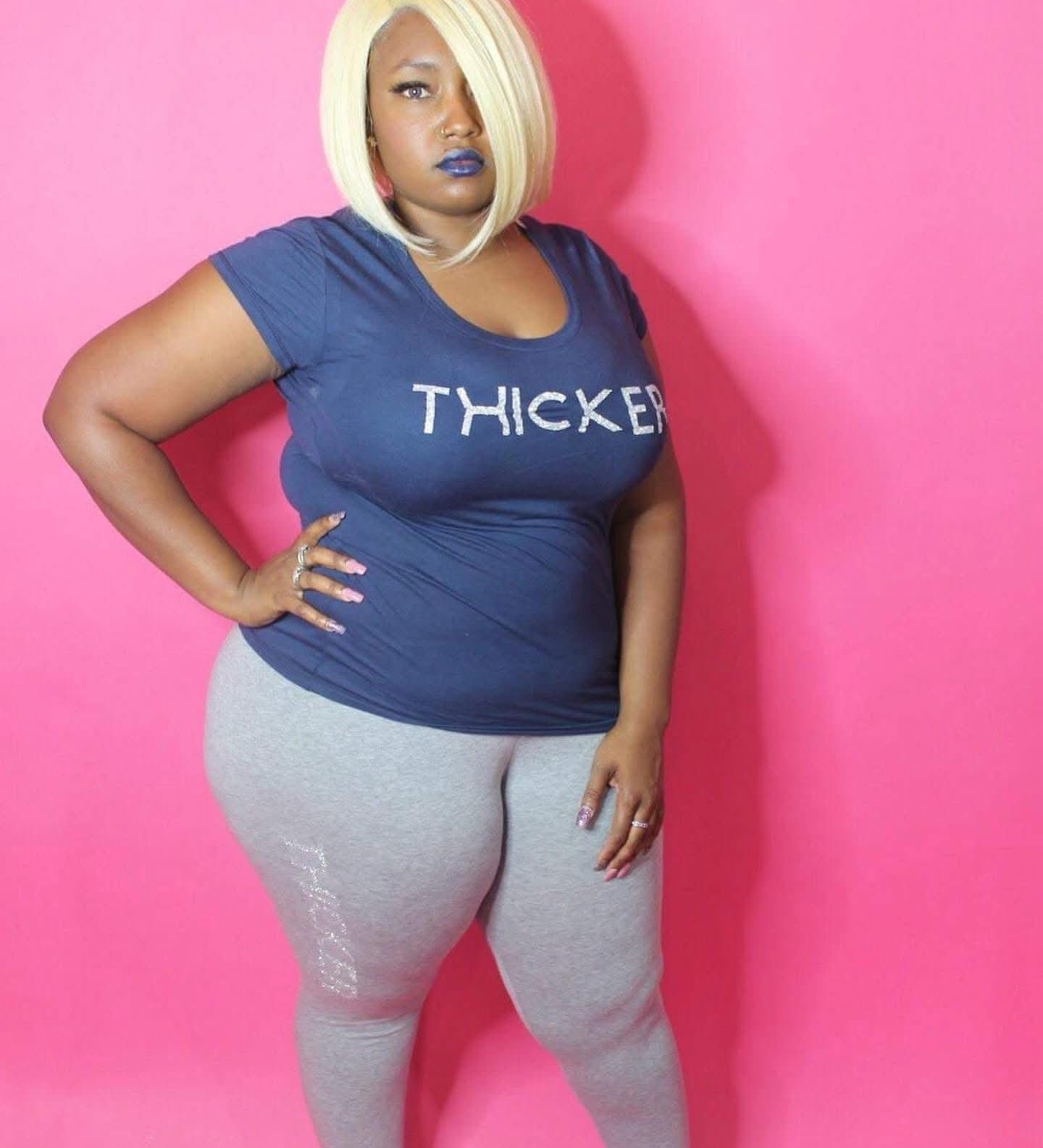 Blue and Grey THICKER FIT