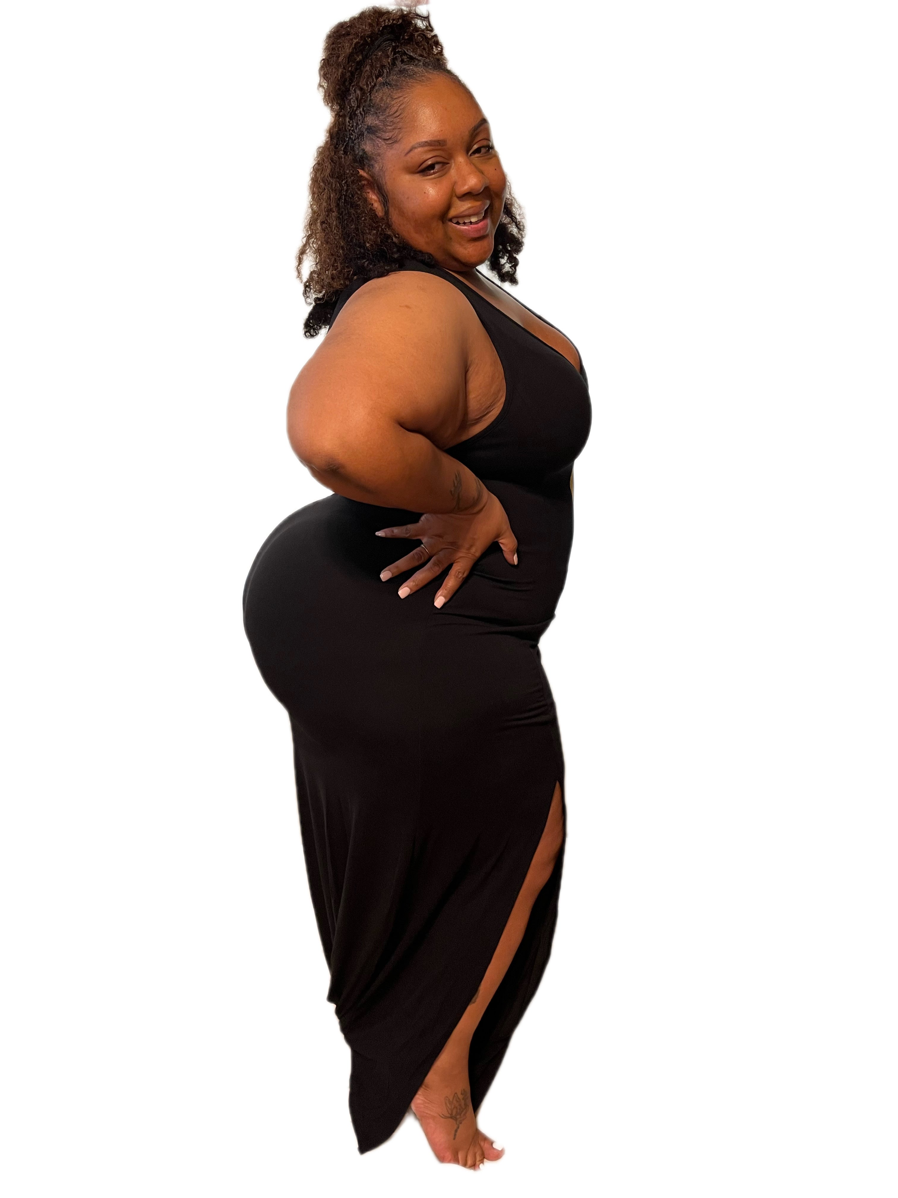 Black and Gold HOT 🥵 DRESS